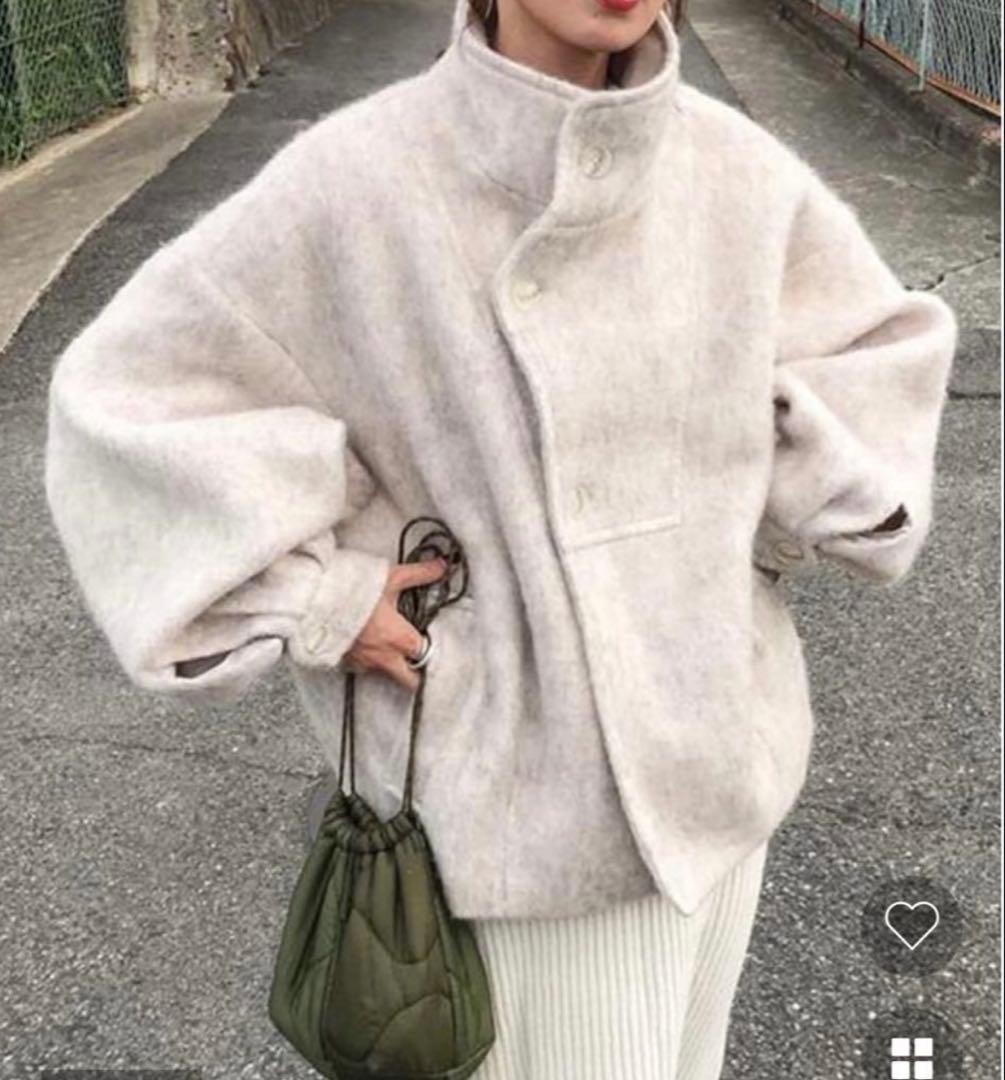 モヘライクハーフジャケット nugu klee