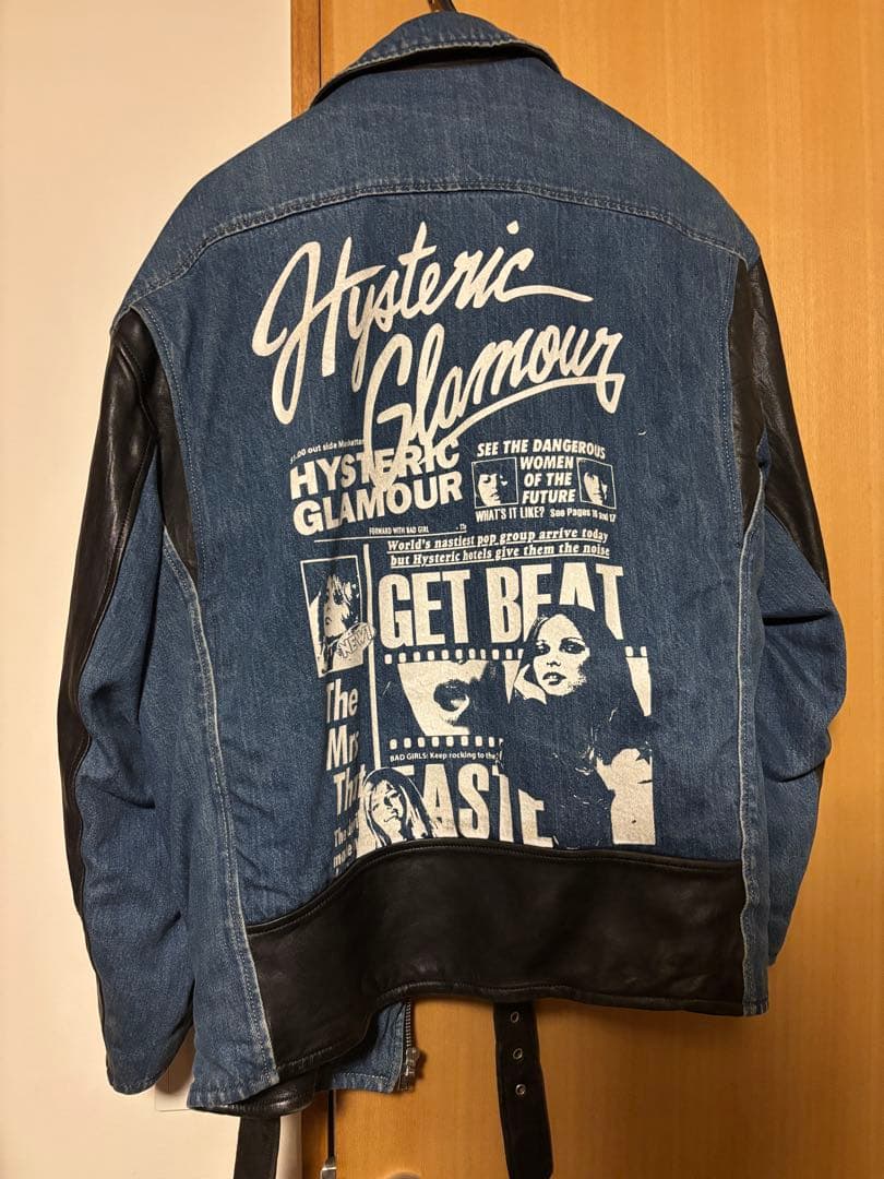 X*y様 Hysteric Glamour ダブルライダースジャケット