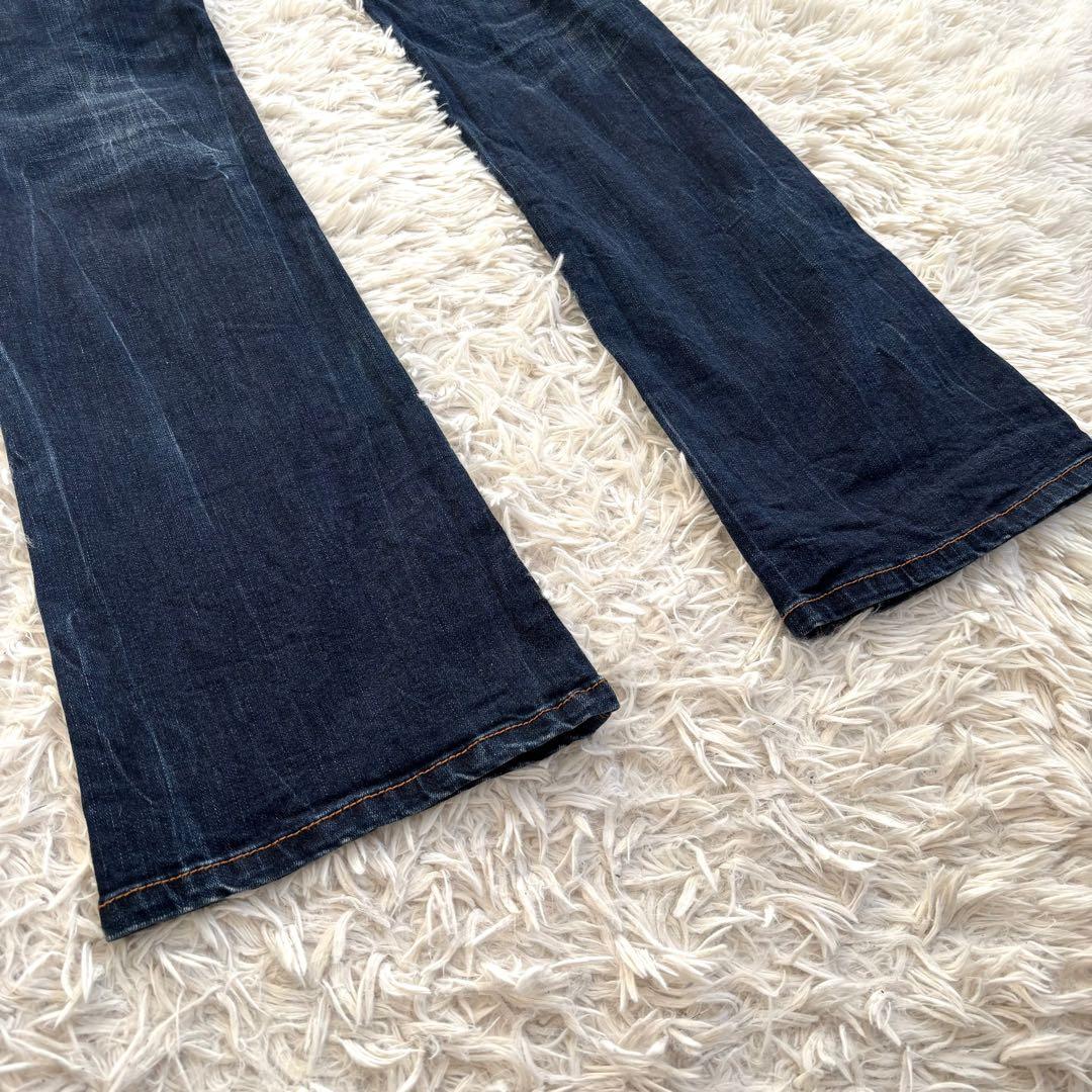 RED PEPPER ジーンズ デニム 刺繍 フレア 29 y2k