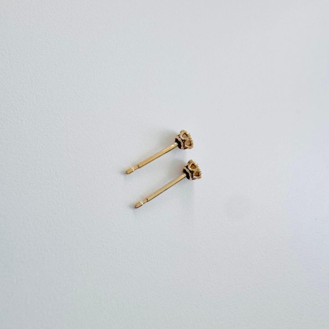 さ*奨様 K18ダイヤモンドピアス　MESANGES by Ginsa Rim/