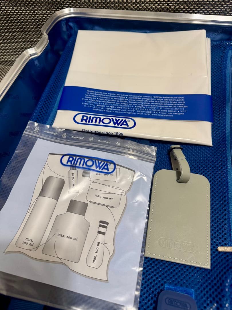 【レア新品未使用】RIMOWA トパーズ 34ℓ アルミニウム製キャリーカート