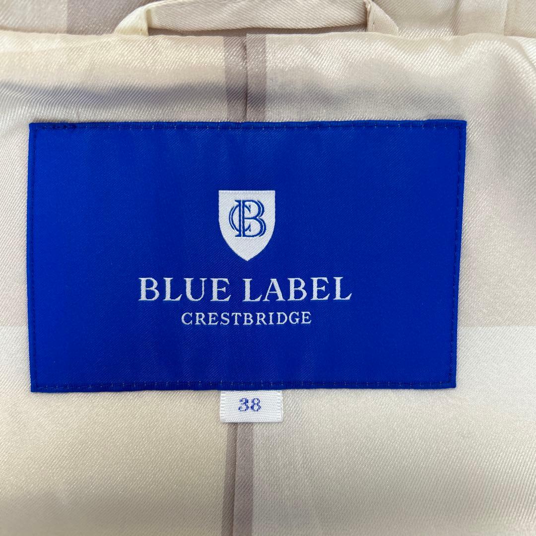 美品BLUE LABEL CRESTBRIDGEショートダッフルコート　チェック
