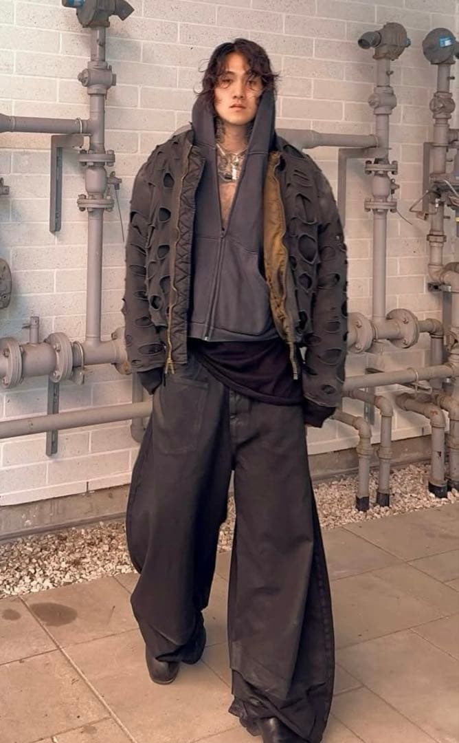 ジャケット・アウター 24AW DOUBLE LAYER BOMBER MA-1