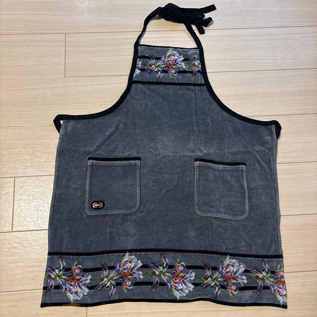 FEILERエプロン　フェイラー　エプロン　グレー