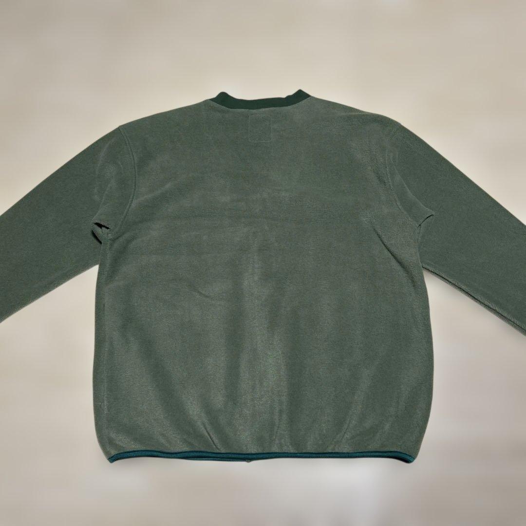 【新品・未使用品】CHALLENGER フリースカーディガン　オリーブ　L