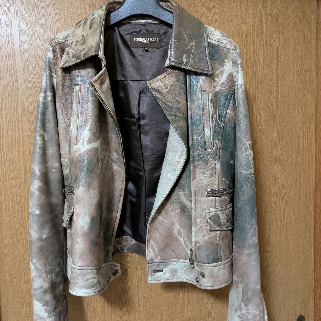 TORNADO MART　羊革　ジャケット　革ジャン　トルネードマート　革