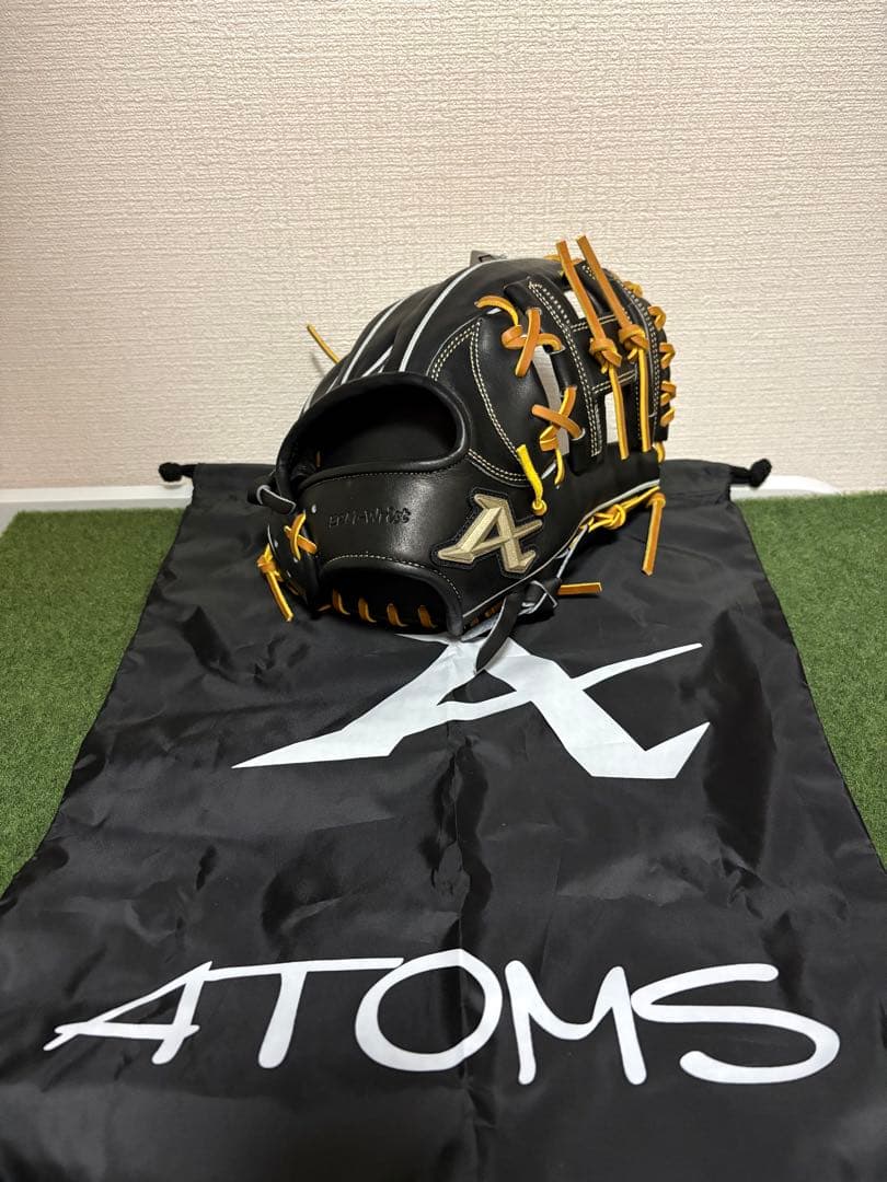 アトムズ 軟式内野手用グラブ ACN-021 ナショナルライン 一般軟式