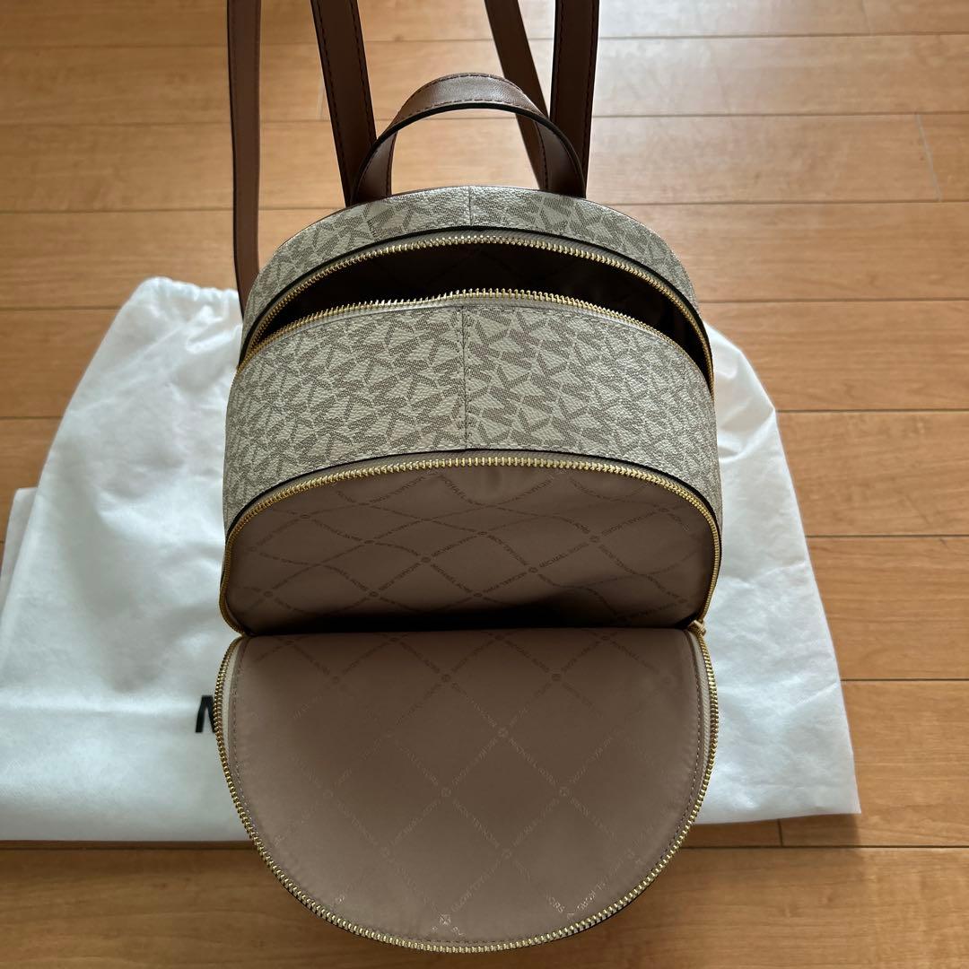 MICHAEL KORS バックパック ホワイト/ブラウン