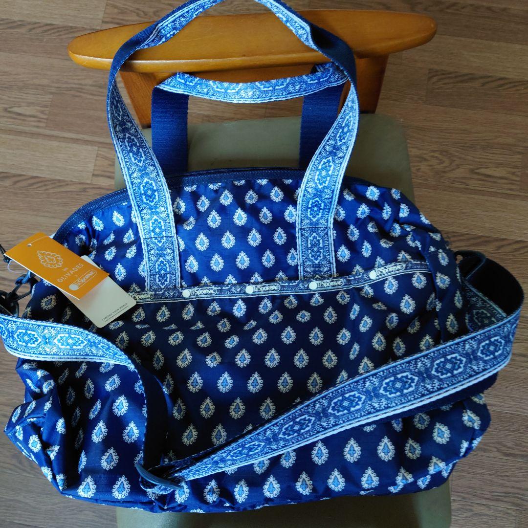 【未使用】レスポートサックles OLIVADESコラボボストン　ショルダー