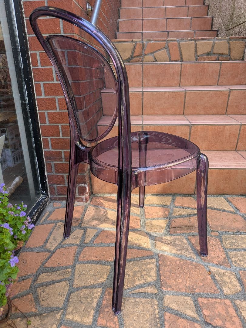 calligaris / カリガリス ダイニングチェア ラベンダー色 展示品