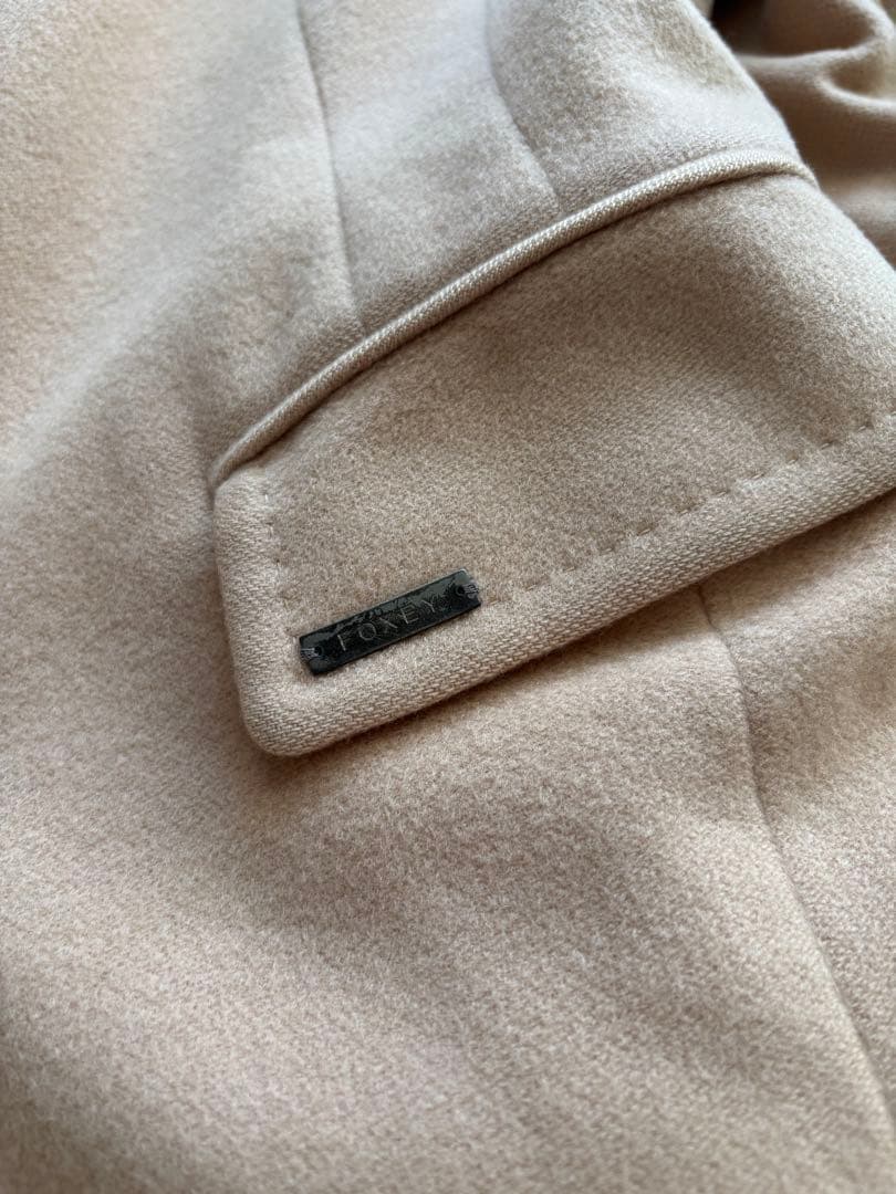 いくしゃん　フォクシー カシミアロングコート