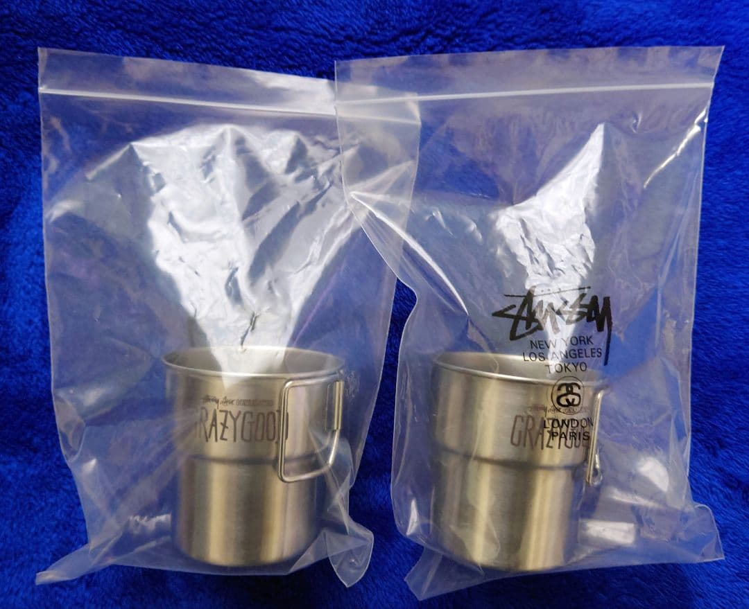 ステューシー ステンレスカップ2個セット