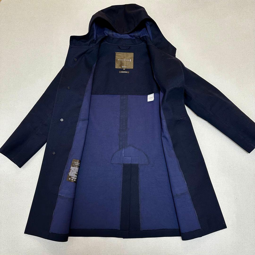 マッキントッシュ　ロングコート　クリストン　英国製　ゴム引き　定価約15万