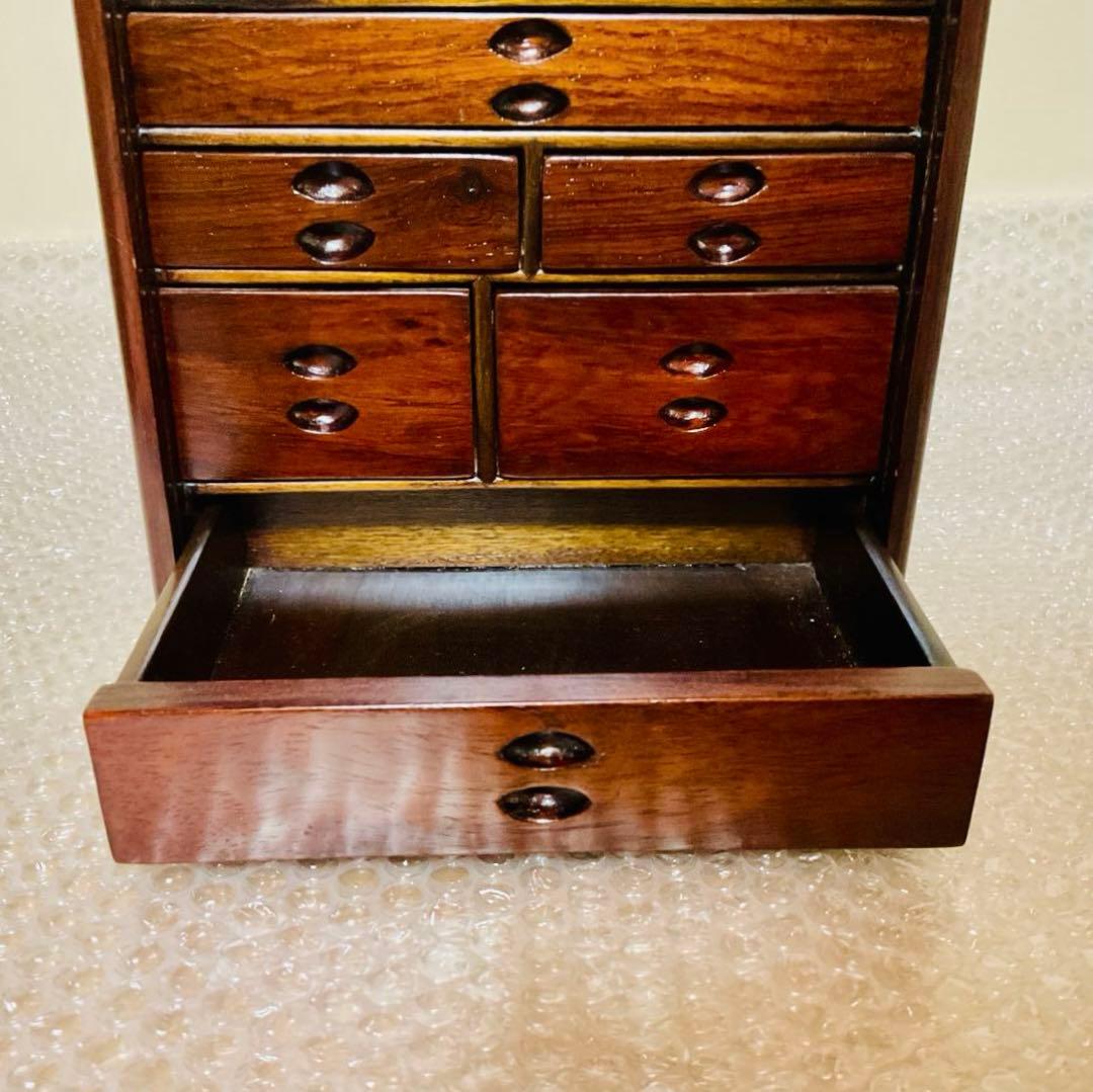 ⭐️ヴィンテージ⭐️【美品】唐木 中国古美術 書道篆刻 インテリア 印箪笥