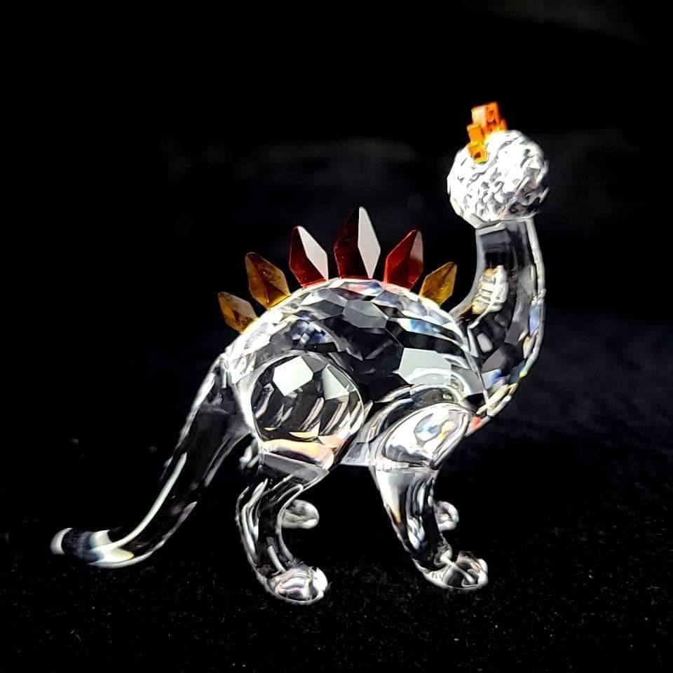 ●美品/スワロフスキー　恐竜　ディノ　置物　フィギュリン　箱つき　7