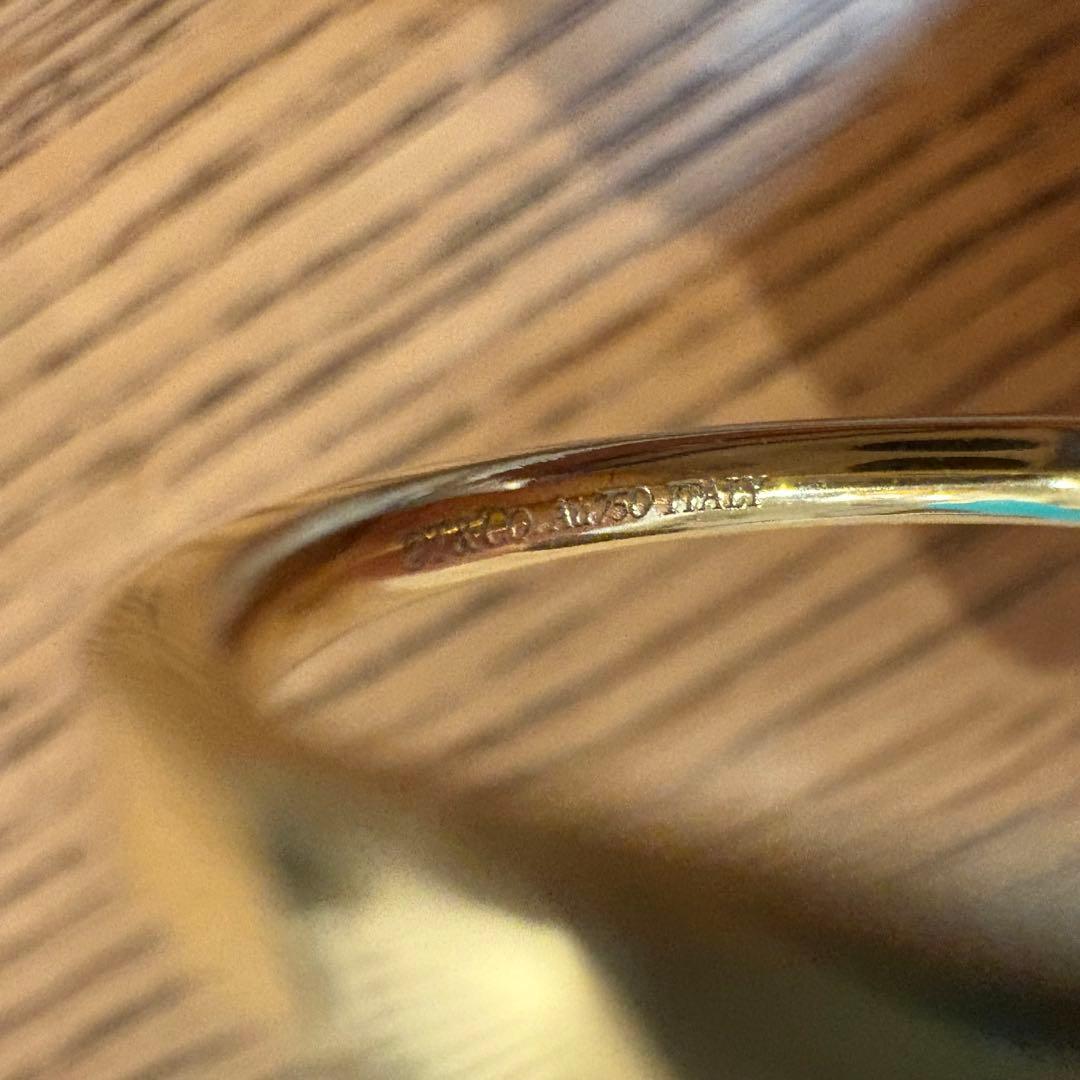 Tiffany & Co. ゴールドリング Tリング
