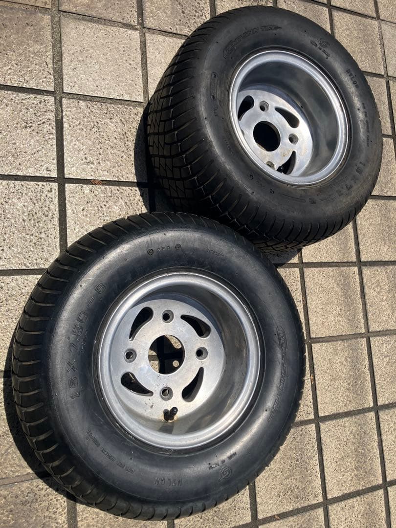 ジャイロ　キャノピー　バギー　タイヤホイール