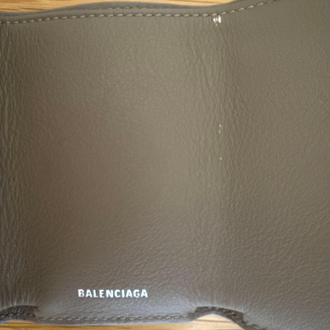 BALENCIAGA バレンシアガ ペーパーウォレット 三つ折り財布