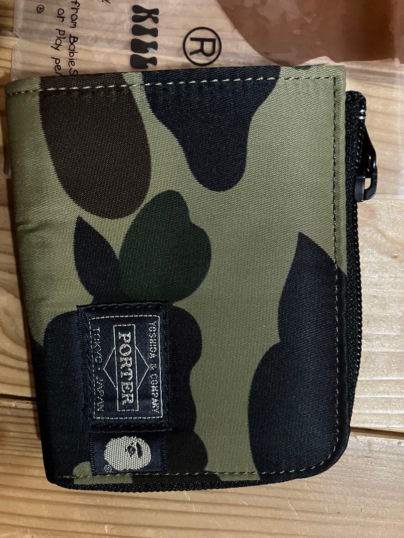 PORTER ポーター A BATHING APE ウォレット 財布 美品
