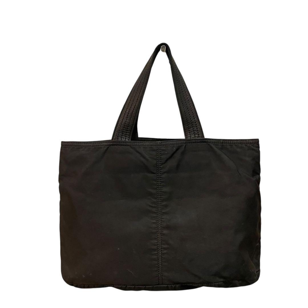 し*ー様 PRADA トートバッグ ショルダーバッグ ナイロン　レザー ブラック