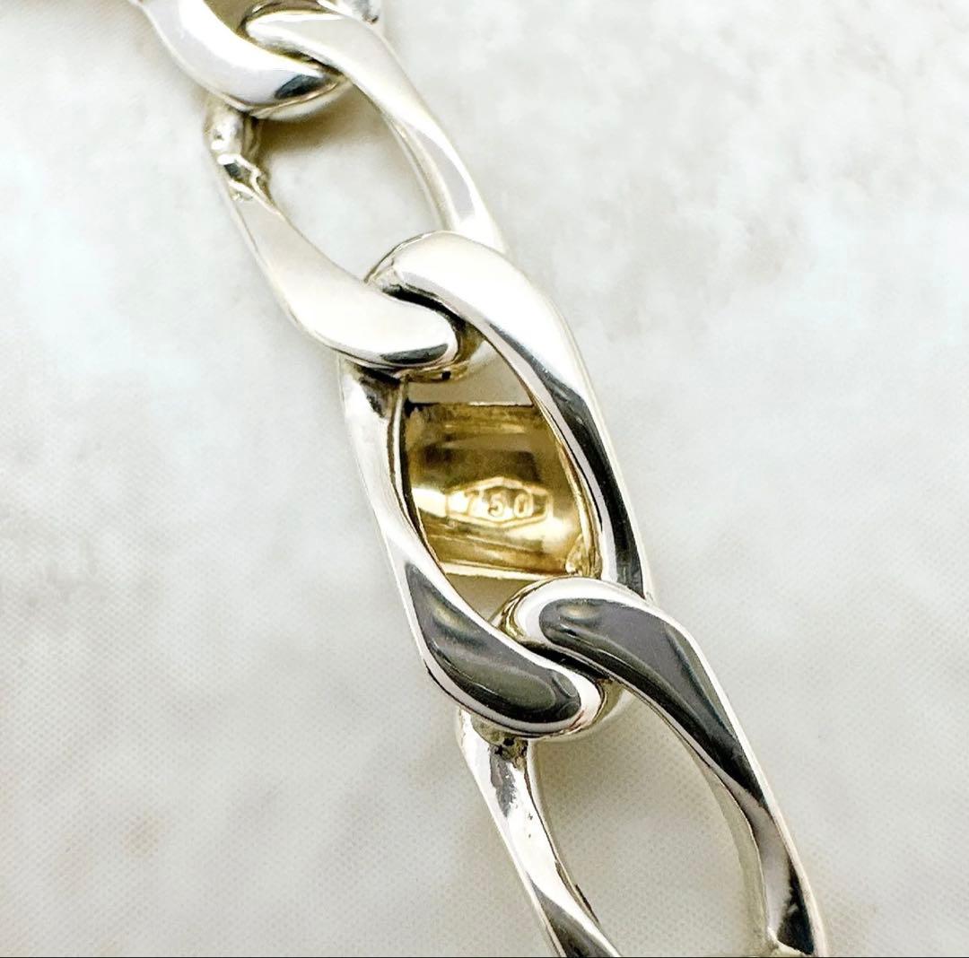 Tiffany＆Co. コンビ シルバー ゴールド ブレスレット 約19cm
