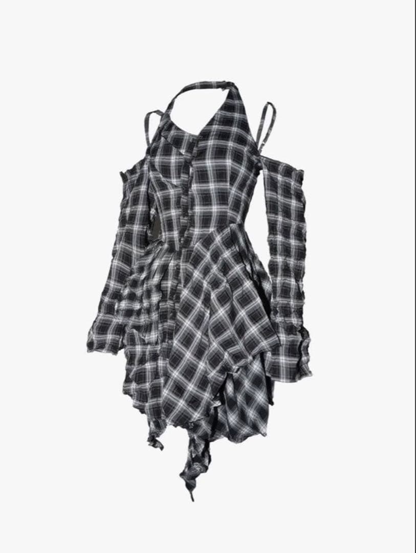 ワンピース S layered dress bug check