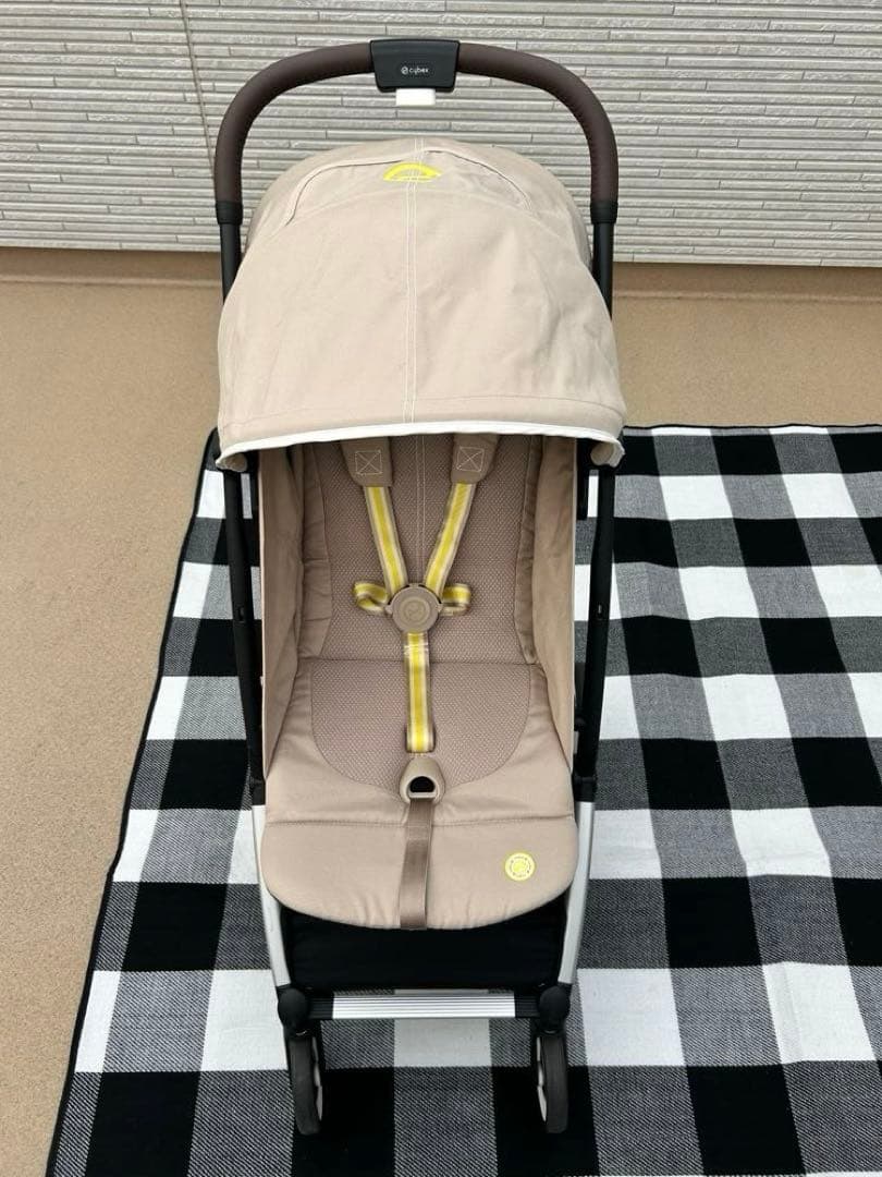 新生児インレイ付き　Cybex Orfeo ベビーカー ベージュ
