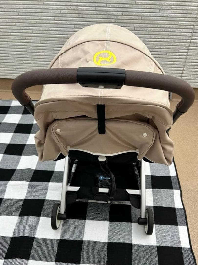 新生児インレイ付き　Cybex Orfeo ベビーカー ベージュ