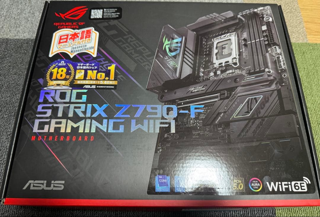 ASUS ROG STRIX Z790-F GAMING WiFi マザーボード