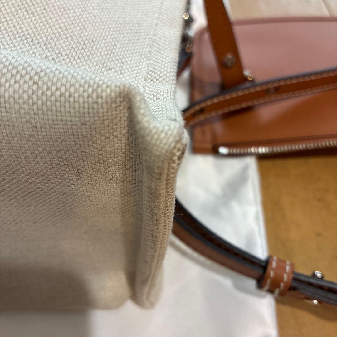 GUCCI キャンバストートバッグ ポーチ付き