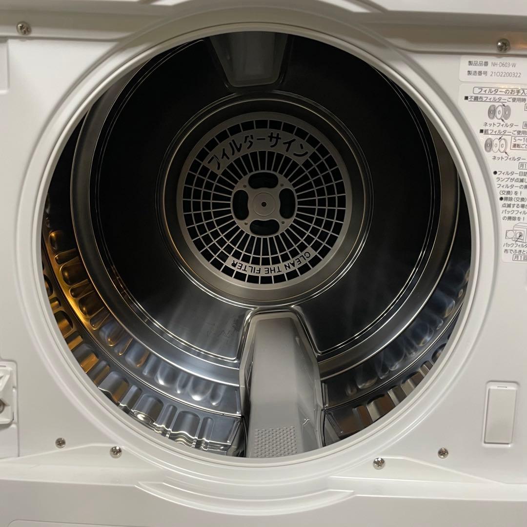 都内23区送料無料✨PANASONIC✨衣類乾燥機　 NH-D603 2021年