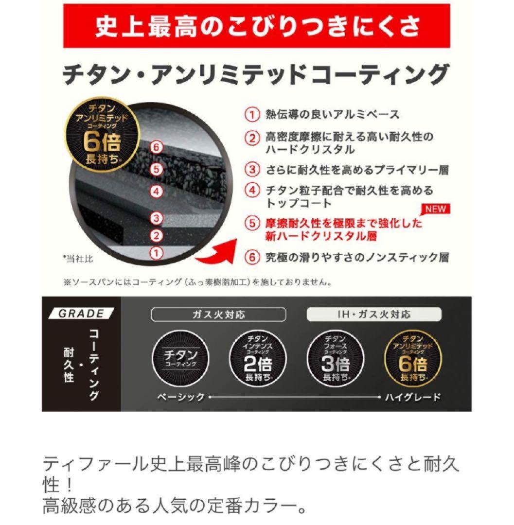 T-fal インジニオネオ IHマロンブラウン アンリミテッドソースパン7点
