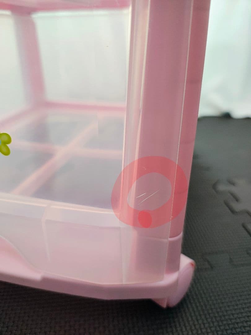 【希少品】ハローキティ　衣装ケース　収納ケース　ピンク