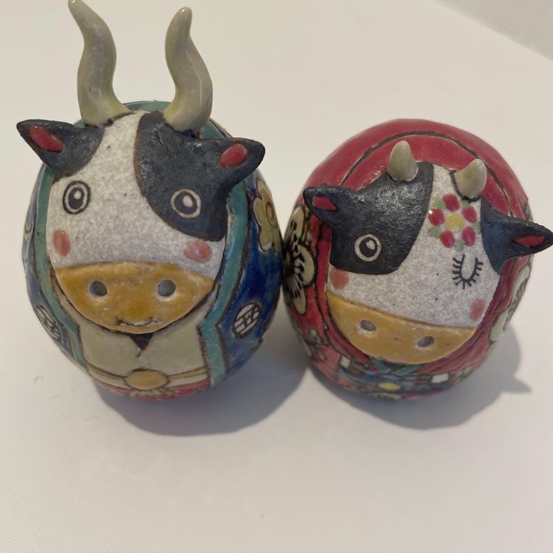 ひな人形　陶器　雛飾り　土鈴　節句　動物