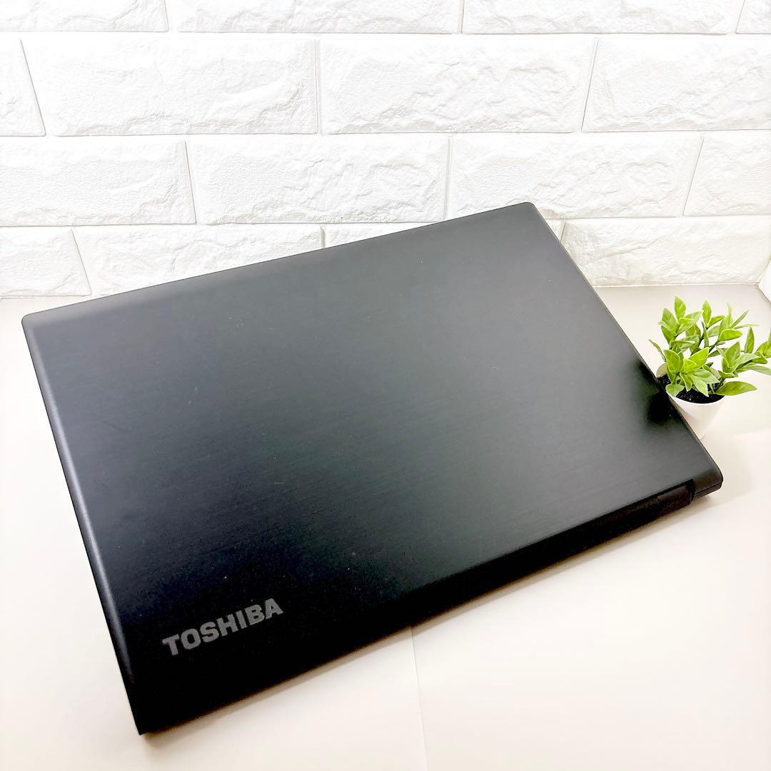 快適動作のSSD✨メモリ８GB カメラ付き すぐ使える ノートパソコン 東芝