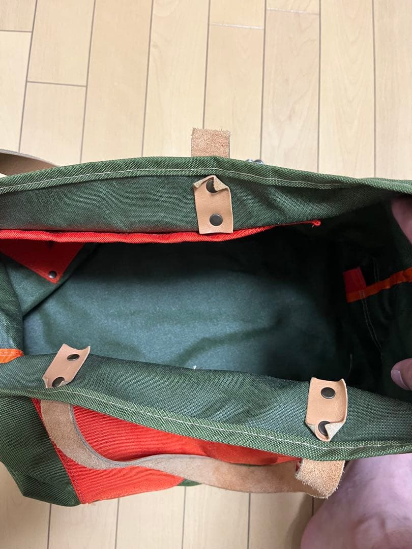 llbeanユーティリティトートバッグusaアメリカ製エルエルビーン古着レザー