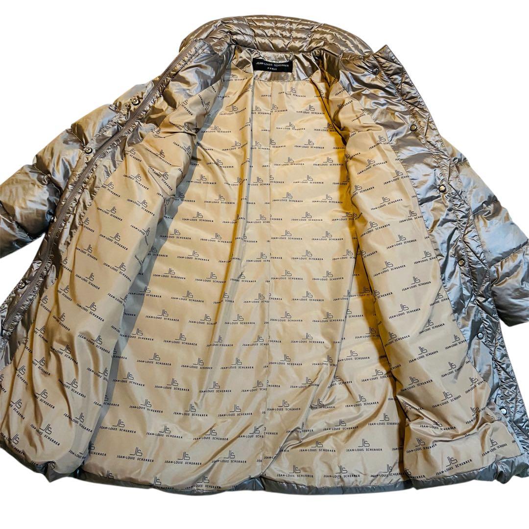【極美品】JEAN-LOUIS SCHERRERダウンコートAライン高級感 M