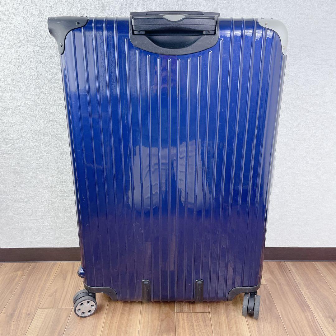 【良品】リモワ　リンボ　891.77 ブルー　89L 四輪　キャリーケース