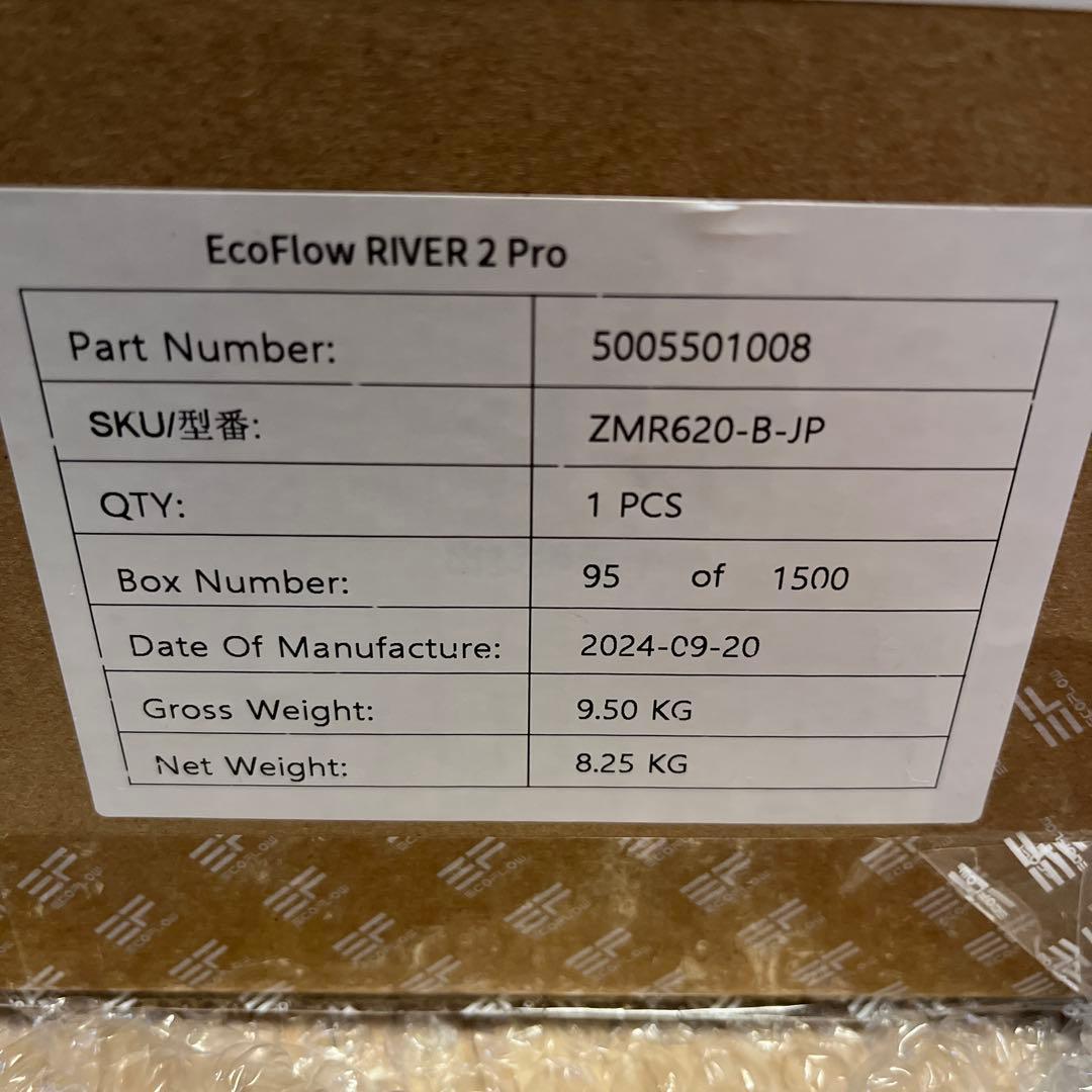 【新品】EcoFlow  2 Pro