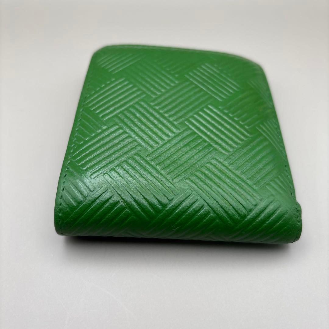 ◆正規品◆近年モデルボッティガヴェネタ二つ折りサイフグリーン