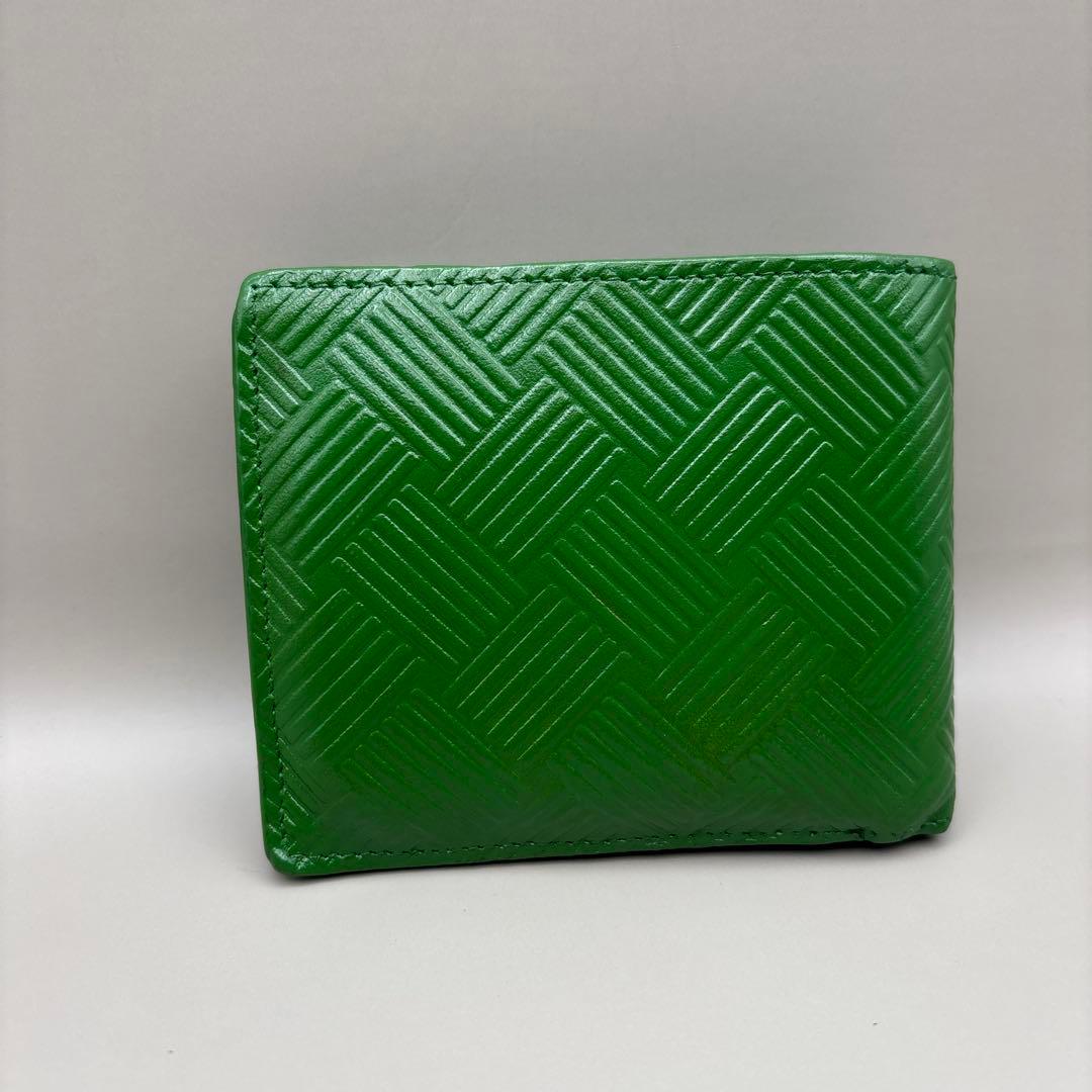 ◆正規品◆近年モデルボッティガヴェネタ二つ折りサイフグリーン