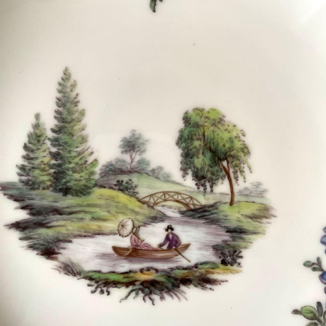 ＊Juriane Marie＊精緻画・金縁・Ｗ窯印・１５cm・ Cop