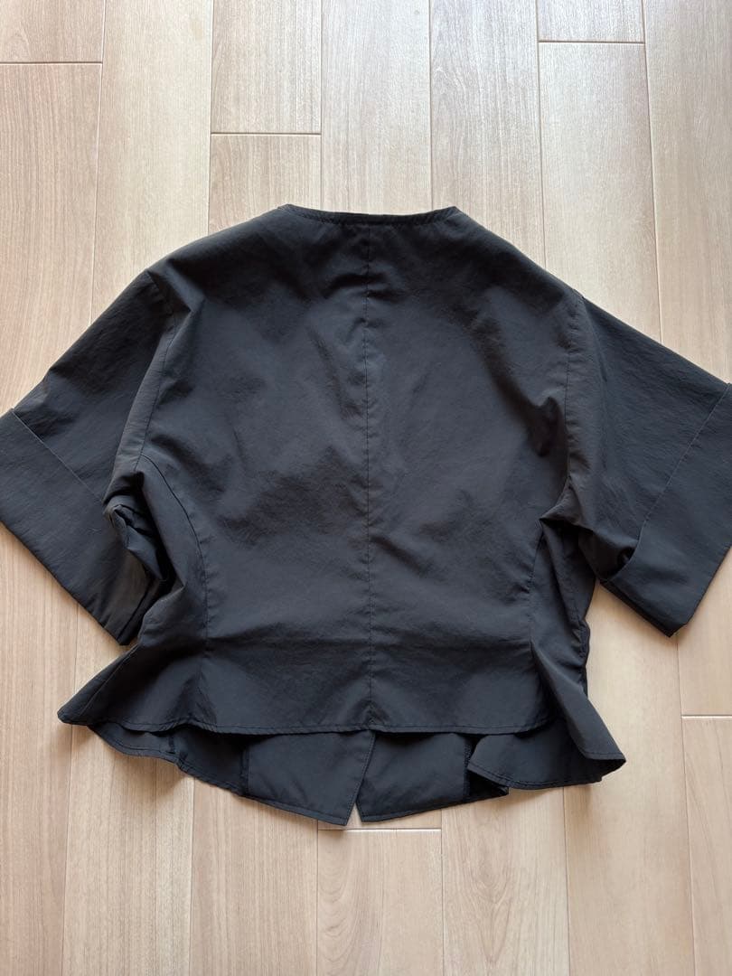 MEER. オープンカラーショートシャツ