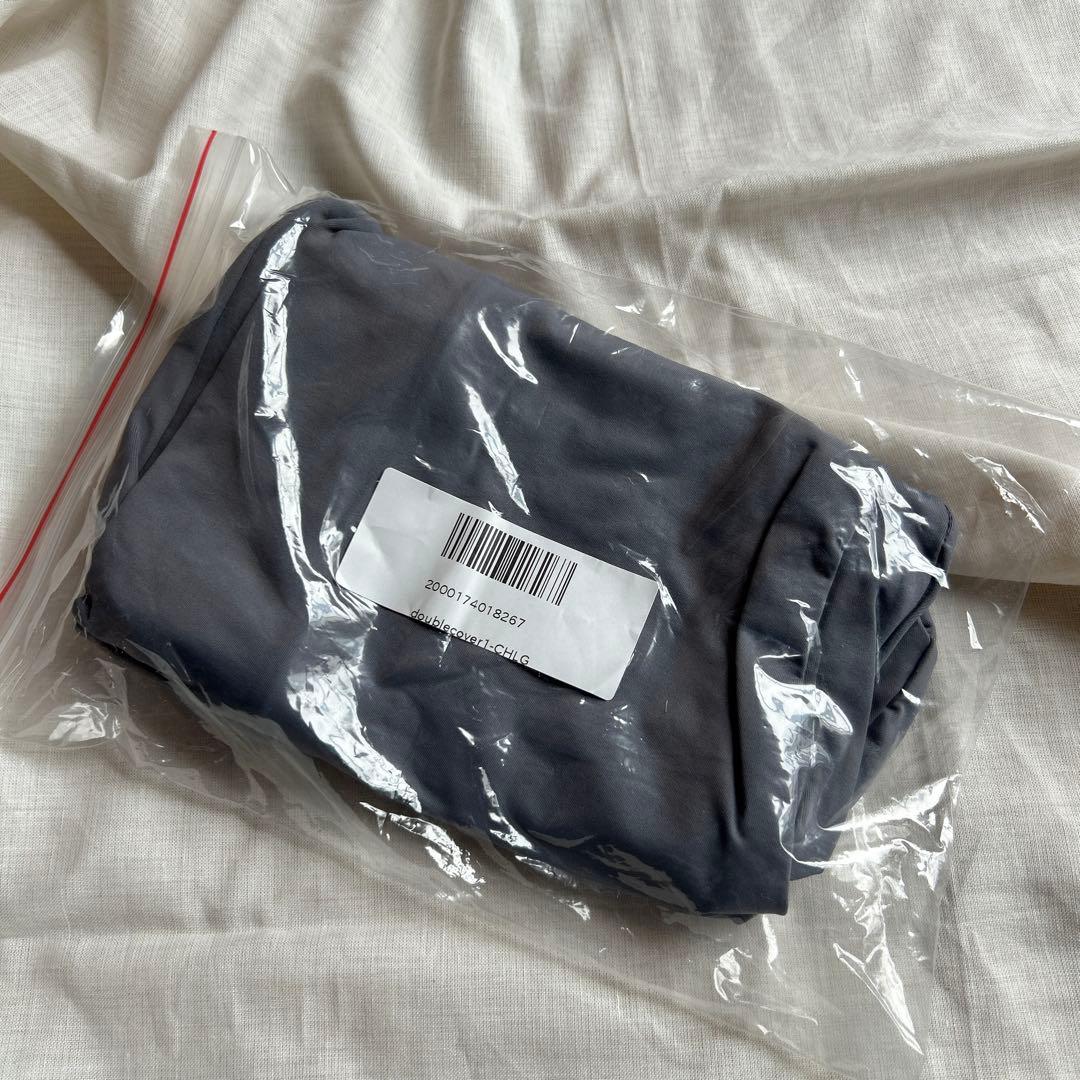 【美品】SurvaQ サバキューダブル枕【DP01-SA】と替え枕カバー(夏用)