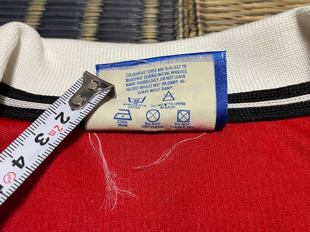 98-00 マンチェスターユナイテッド ホーム 長袖ユニフォーム XL