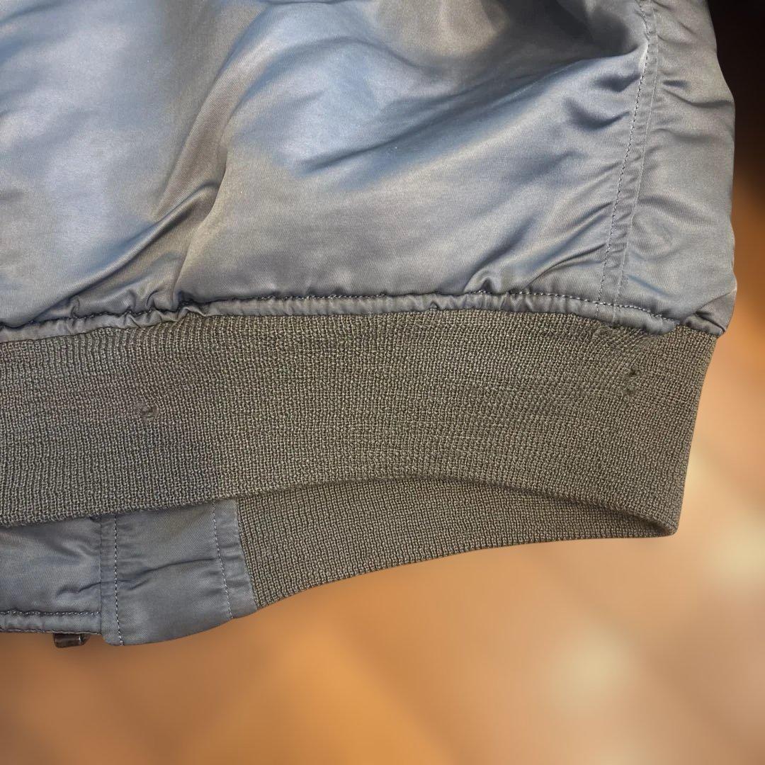 米軍実物MA-1 8279B M 50s EXCEL GARMENT 黒タグ