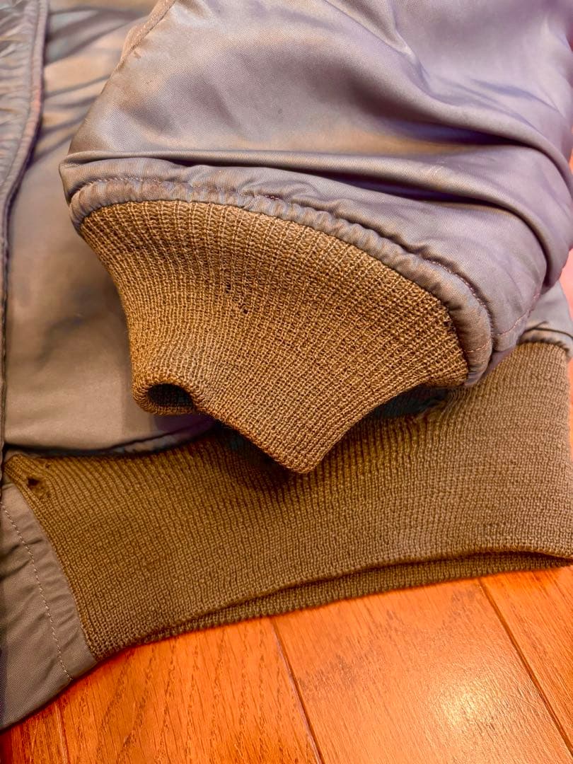 米軍実物MA-1 8279B M 50s EXCEL GARMENT 黒タグ