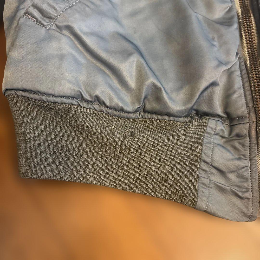 米軍実物MA-1 8279B M 50s EXCEL GARMENT 黒タグ