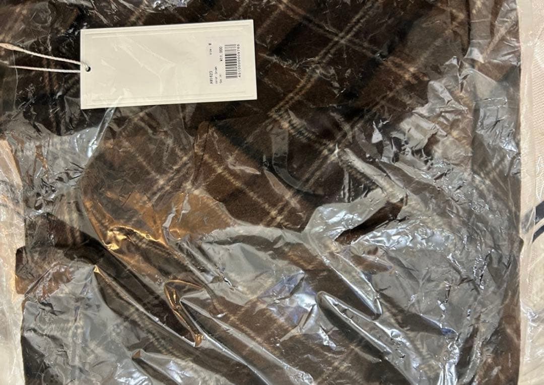 ワンピース Mimi check set mini dress andmary