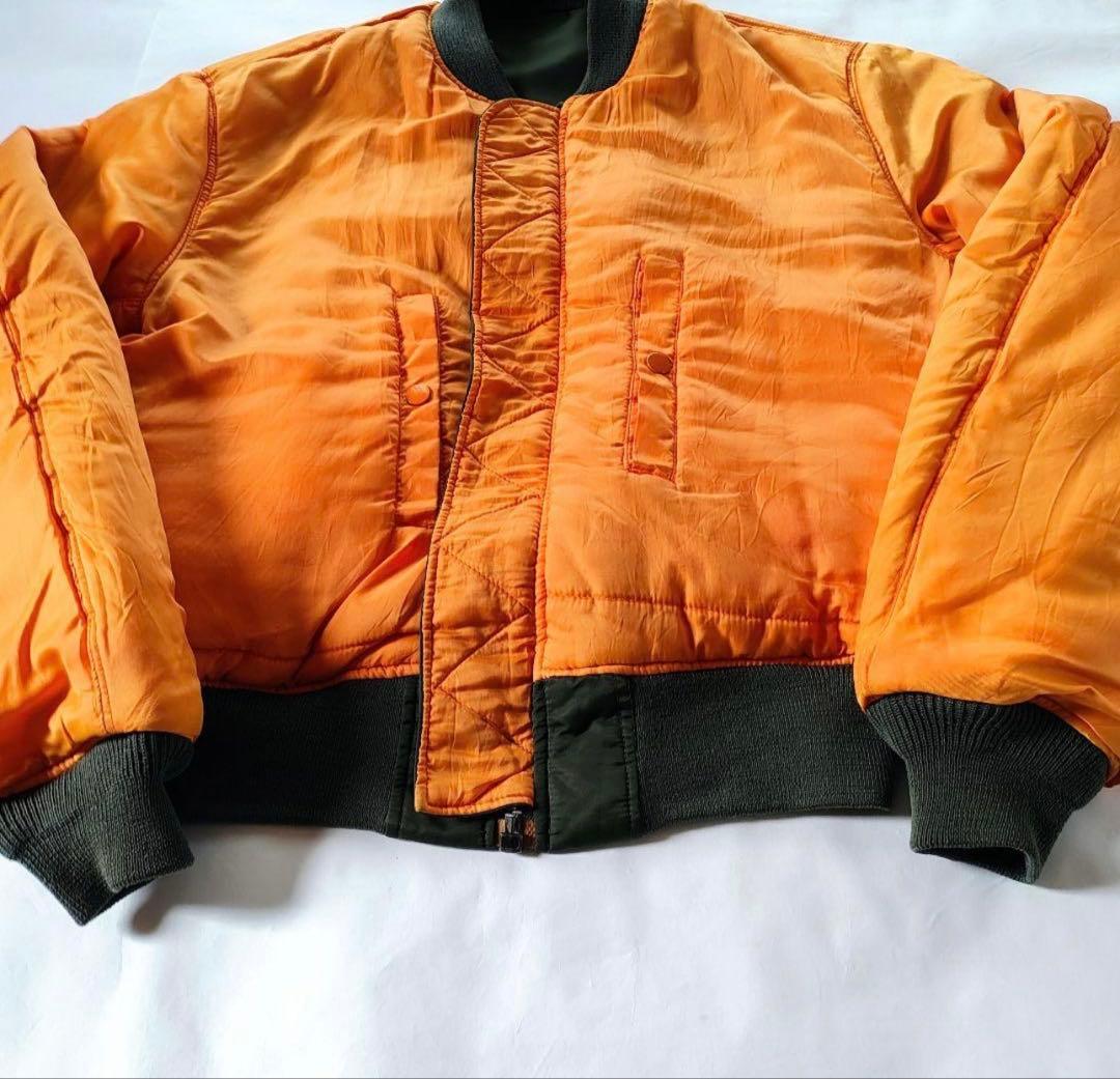 MA-1 フライトジャケット U.S.A製 XL オリーブ